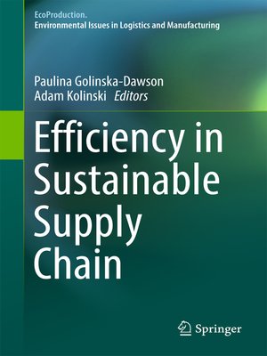 cover image of Efficiency in Sustainable Supply Chain